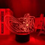 Genshin Impact Lisa 3D Acrylic Led Light Game Lamp 3