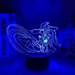 Genshin Impact Lisa 3D Acrylic Led Light Game Lamp 2