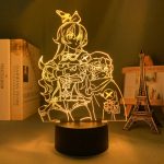 Genshin Impact 3d Led Night Light Lamp Amber Acrylic Led Lamp Game 2