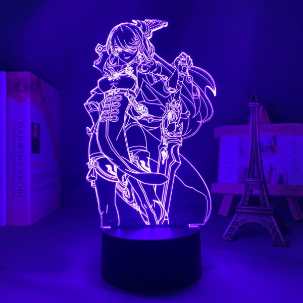 Genshin Impact Beidou Acrylic 3d Led Night Light Lamp 1