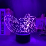 Genshin Impact Lisa 3D Acrylic Led Light Game Lamp