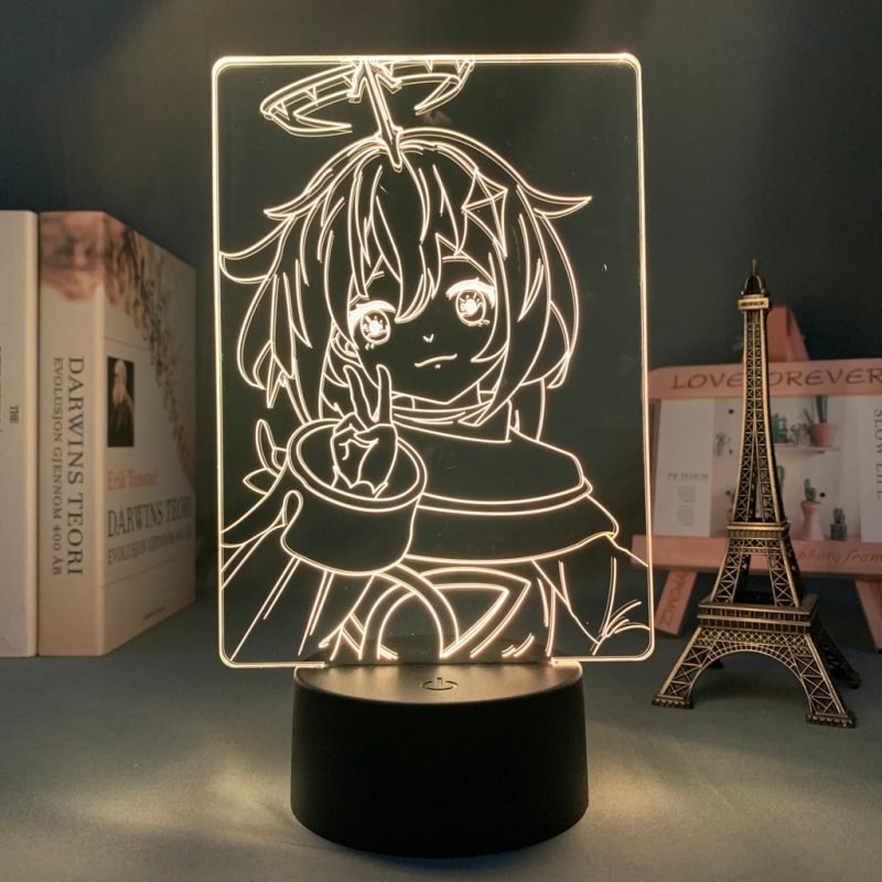 3d Led Light Lamp Genshin Impact Paimon NPC Acrylic Led Lamp Game 1