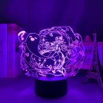 Genshin Impact Hu Tao Acrylic Led Lamp Game