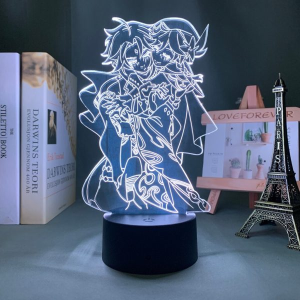 Genshin Impact Xiao Venti 3D LED Lamp 2
