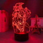 Genshin Impact Beidou Acrylic 3d Led Night Light Lamp 3