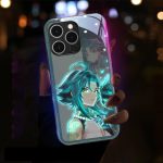 Genshin Impact Xiao Flashing LED Phone Case for Iphone