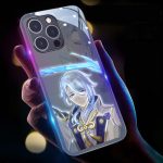 Genshin Impact Ayato Flashing LED Phone Case for Iphone