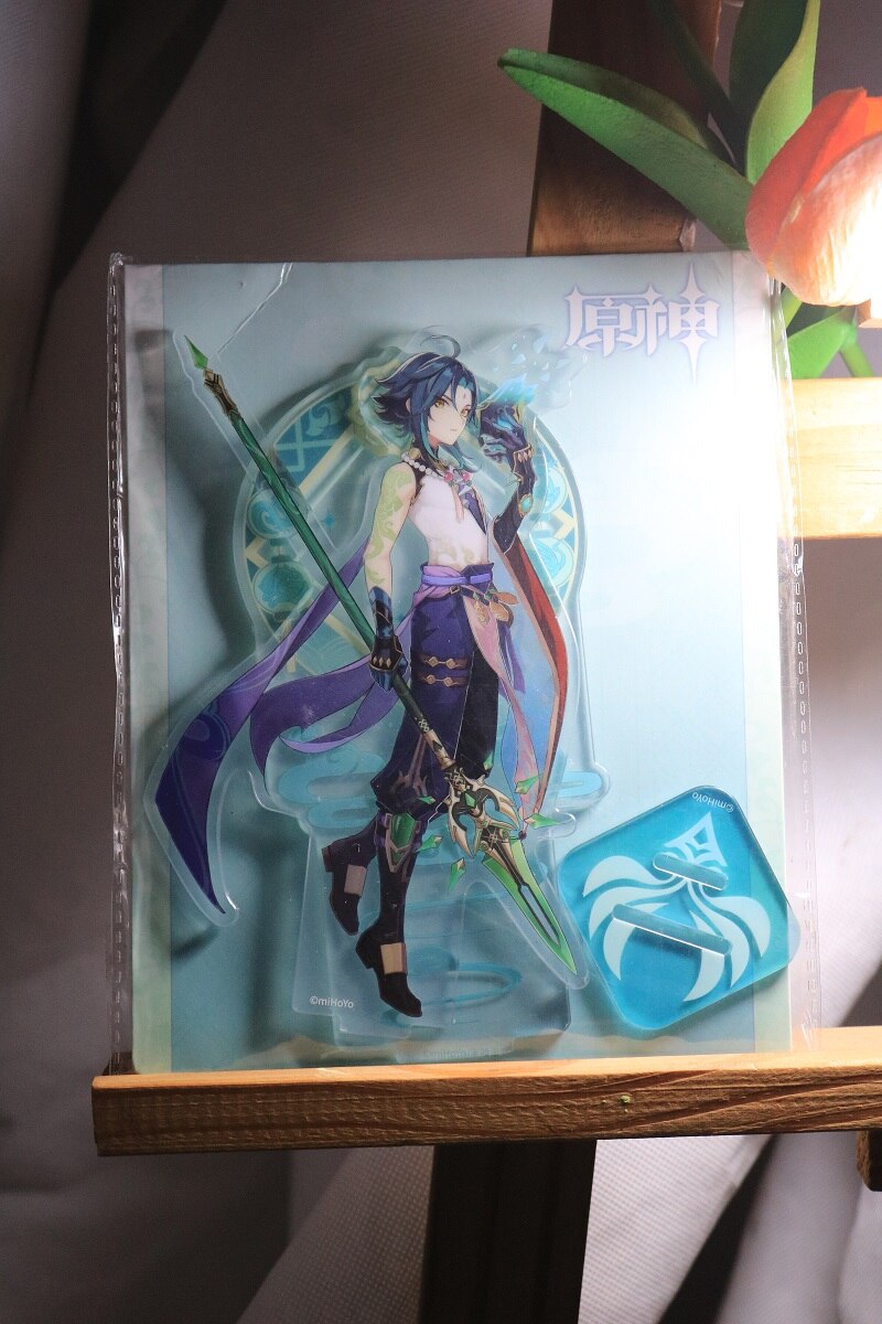 Genshin Impact Characters Acrylic Stand Figure,Colorful and Exquisite  Character Design for Game Fans' Collection (Kazuha)