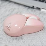 Kawaii Cartoon Wireless Mouse Cute Rabbit Design 3D Ergonomic Mice Silent Gaming Optical USB Mouse 4