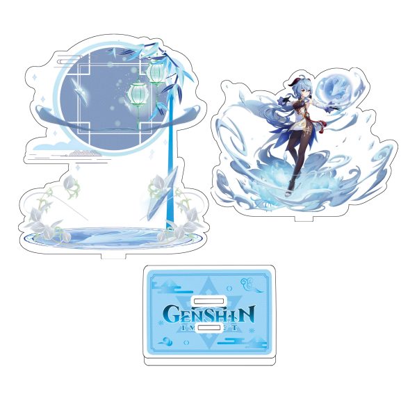 Genshin Impact Acrylic Stand Ganyu Anime Figure Desk Decor