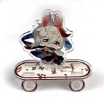 Genshin Impact Skateboard Ornament character Cute Chibi Acrylic Gift Toys kazuha