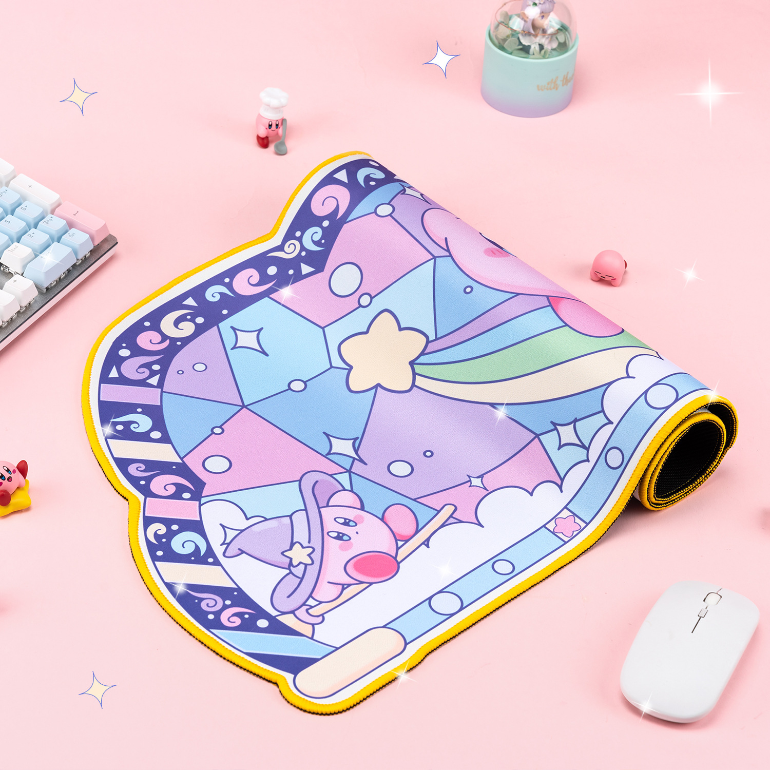 Kirby Mouse Pad Super Large Size Gamer Mouse Pad