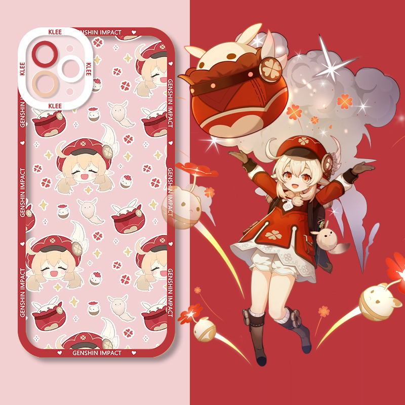 Genshin Impact Phone Case Klee Cute Chibi Phone Cases