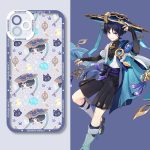 Genshin Impact Phone Case Wanderer Cute Chibi Phone Cases