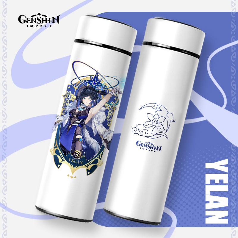 Genshin Impact Water Bottles yelan