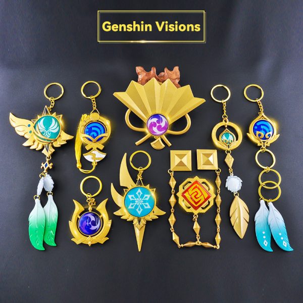 Genshin Impact Visions Keychian-01
