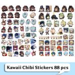 Genshin Kawaii Chibi Stickers