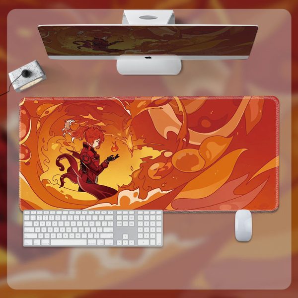 Genshin Impact Diluc Mouse Pad