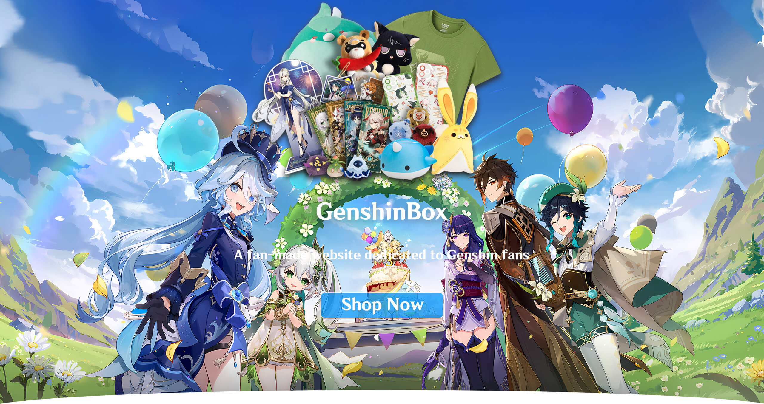 genshin box - the best choice for genshin impact merchandise shop online 2024